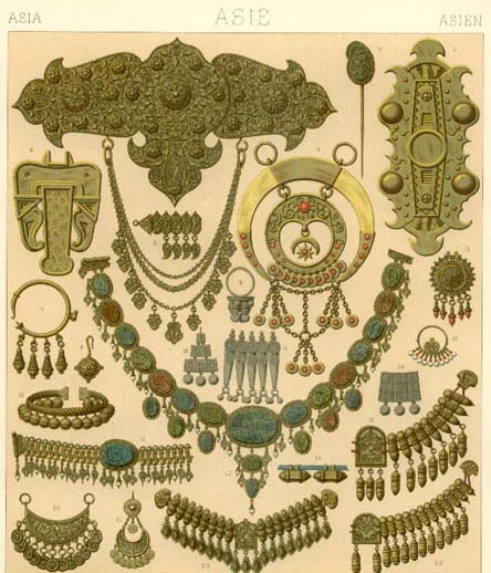 Anciens bijoux perses